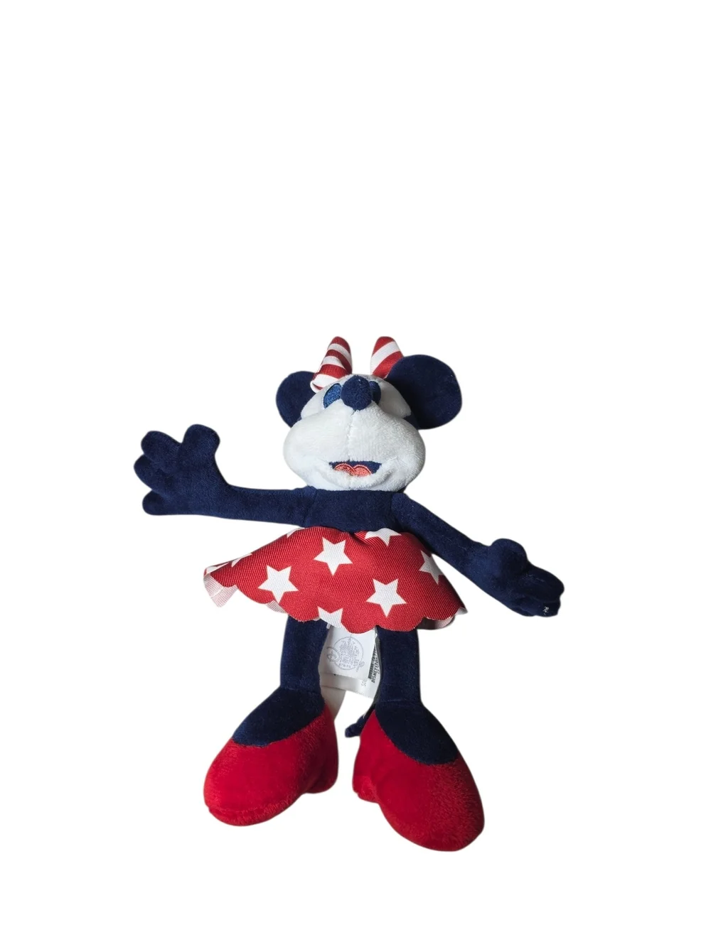 Disney Cruise Line Pirate Bandana + Patriotic Mickey & Minnie Plush Bundle